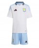 Günstige Aston Villa Ollie Watkins #11 Auswärts Trikotsatzt Kinder 2024-25 Kurzarm (+ Kurze Hosen)